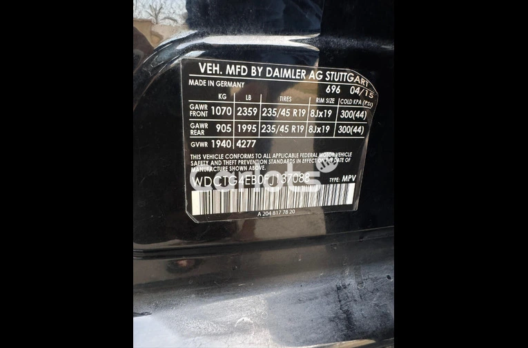 FOREIGN USED 2015 MERCEDES BENZ GLA250 for sale in Nasarawa, Kano - photo 4 of 7