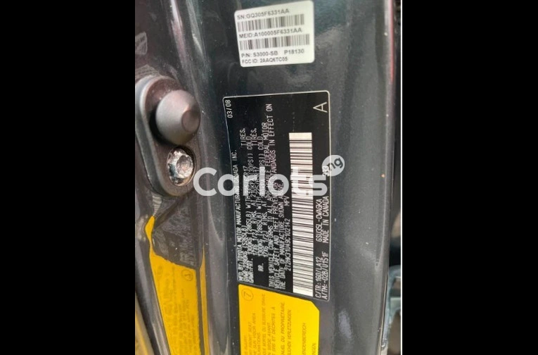 Clean Foreign used Lexus RX350 2008 model - 4/6
