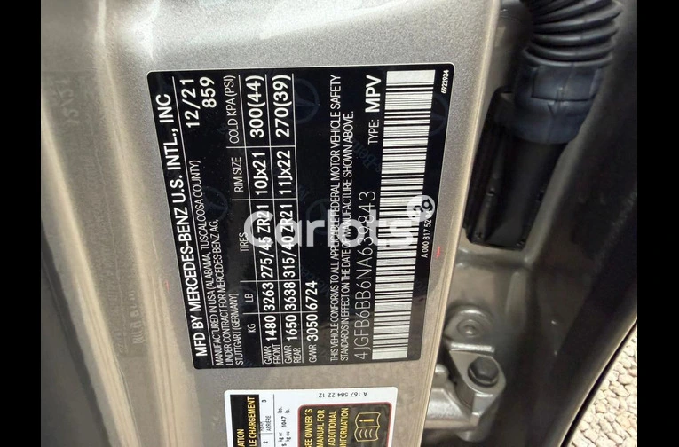 OREIGN USED 2021 MERCEDES BENZ GLE53 AMG - 3/7