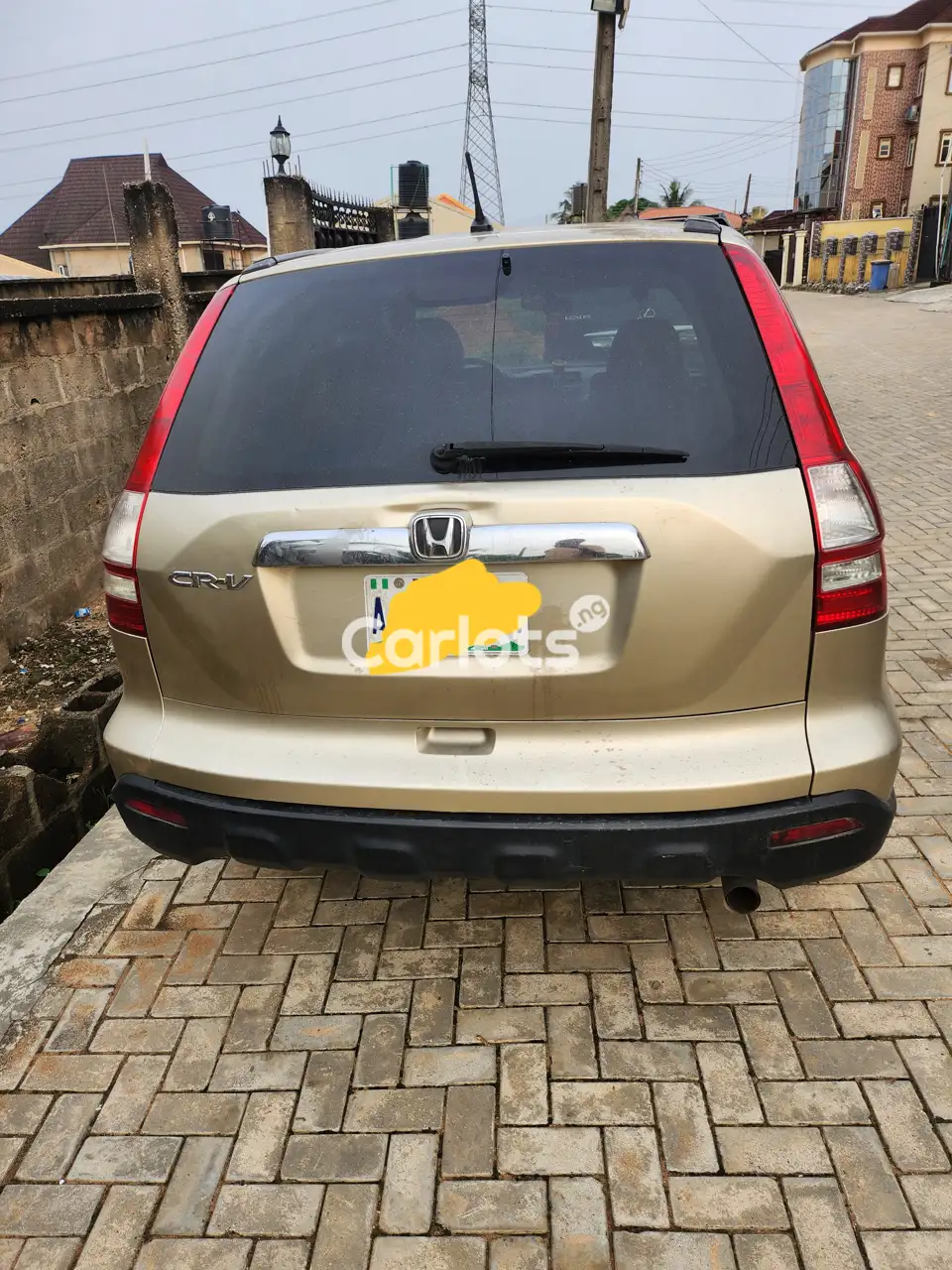 Nigerian Used Honda CR-V 2008 Golden for sale in Yaba, Lagos - photo 1 of 4