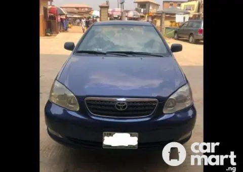 Clean Nigerian Used Toyota Corolla 2006 - 1/5