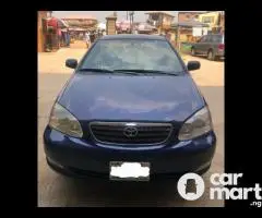 Clean Nigerian Used Toyota Corolla 2006