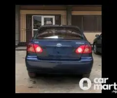 Clean Nigerian Used Toyota Corolla 2006