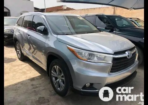 Foreign used 2014 Toyota Highlander XLE - 1/5