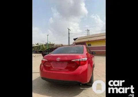 Foregin Used 2016 Corolla Facelifted to 2018 - 5/5