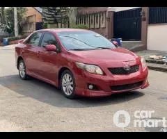 Foreign used Toyota Corolla 09