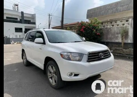 Foreign used Toyota highlander 08 - 1/5