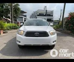 Foreign used Toyota highlander 08