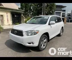 Foreign used Toyota highlander 08