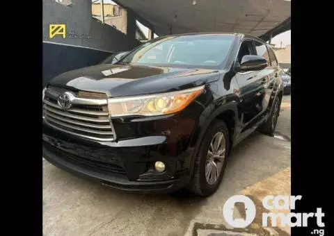 2015 TOYOTA HIGHLANDER XLE - 1/5