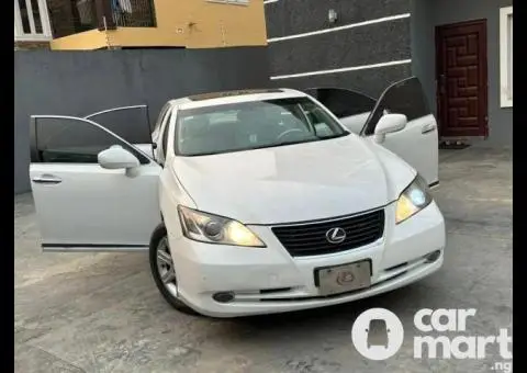 Neatly used Lexus ES 350 2008 White Toks standard - 1/5