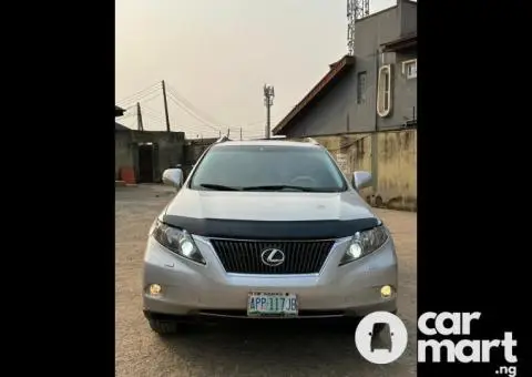 Lexus RX 350 2012 full option Silver - 1/5