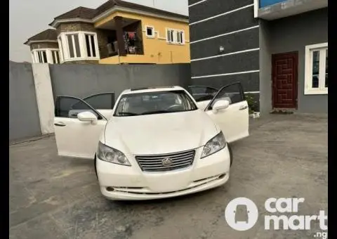 Neatly used Lexus ES 350 2008 White Toks standard - 1/5