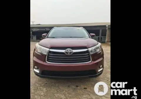 Foreign Used 2016 Toyota Highlander LE AWD - 1/5