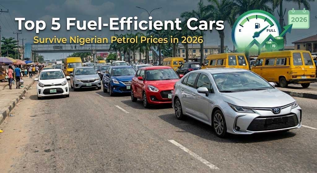 Top 5 Fuel-Efficient Cars to Survive Nigerian Petrol Prices in 2026