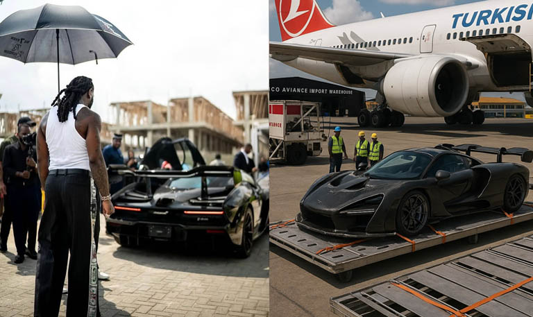 Top 10 Things That Make Burna Boy's ₦3.2 Billion McLaren Senna Exposed Carbon Worth Every Kobo - Carlots.ng
