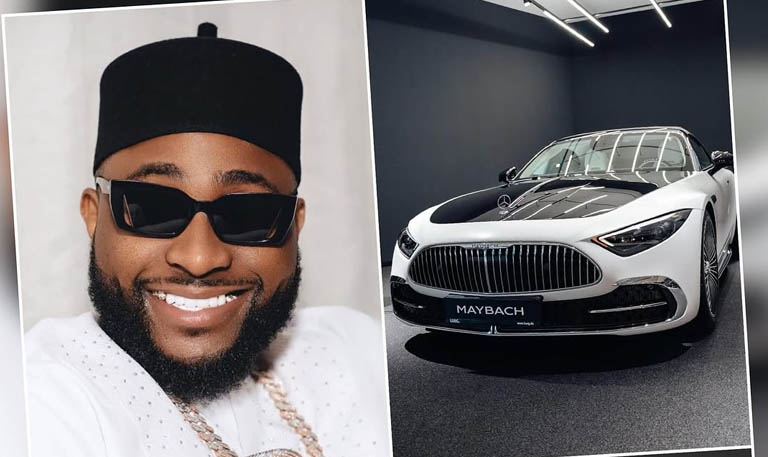 Davido Splashes ₦1.2 Billion on a 2026 Mercedes-Maybach SL680 Before It Even Launches