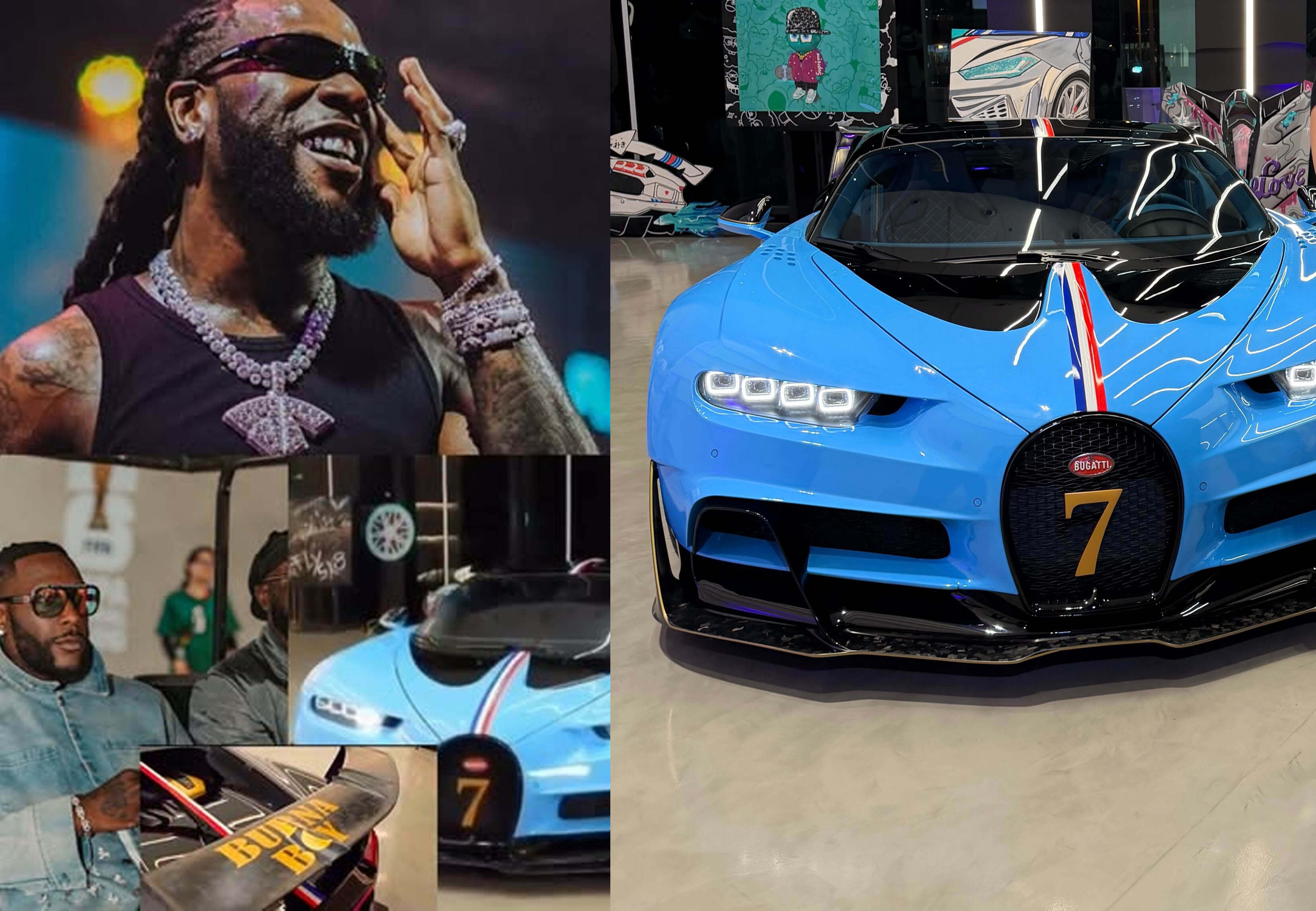 Most Expensive Cars in Nigeria: Burna Boy’s ₦9 Billion Custom Bugatti Chiron